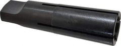 Collis Tool - 1-1/4 Inch Tap, 2-19/64 Inch Tap Entry Depth, MT4 Taper Shank, Split Sleeve Tapping Driver - 3/8 Inch Projection, 1.021 Inch Tap Shank Diameter, 0.766 Inch Tap Shank Square - Exact Tool & Supply