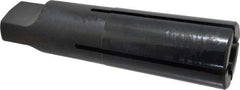 Collis Tool - 1-1/4 Inch Tap, 2-19/64 Inch Tap Entry Depth, MT5 Taper Shank, Split Sleeve Tapping Driver - 7/16 Inch Projection, 1.021 Inch Tap Shank Diameter, 0.766 Inch Tap Shank Square - Exact Tool & Supply