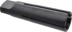 Collis Tool - 1-1/4 Inch Tap, 2-1/8 Inch Tap Entry Depth, MT5 Taper Shank, Split Sleeve Tapping Driver - 7/16 Inch Projection, 1-5/16 Inch Tap Shank Diameter, 0.984 Inch Tap Shank Square - Exact Tool & Supply