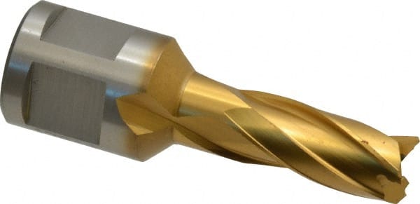 Hougen - 7/16" Diam x 1" Deep High Speed Steel Annular Cutter - Exact Tool & Supply