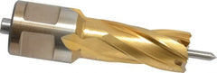 Hougen - 9/16" Diam x 1" Deep High Speed Steel Annular Cutter - Exact Tool & Supply