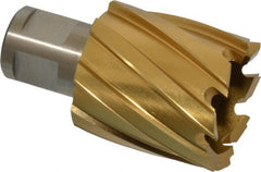 Hougen - 1-3/8" Diam x 1" Deep High Speed Steel Annular Cutter - Exact Tool & Supply