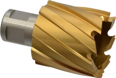 Hougen - 1-1/2" Diam x 1" Deep High Speed Steel Annular Cutter - Exact Tool & Supply