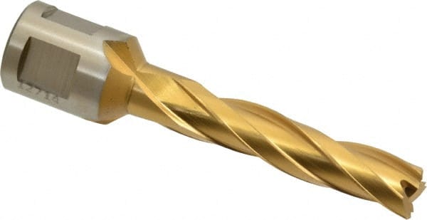 Hougen - 7/16" Diam x 2" Deep High Speed Steel Annular Cutter - Exact Tool & Supply