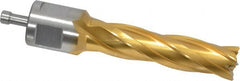 Hougen - 9/16" Diam x 2" Deep High Speed Steel Annular Cutter - Exact Tool & Supply