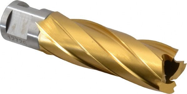 Hougen - 13/16" Diam x 2" Deep High Speed Steel Annular Cutter - Exact Tool & Supply