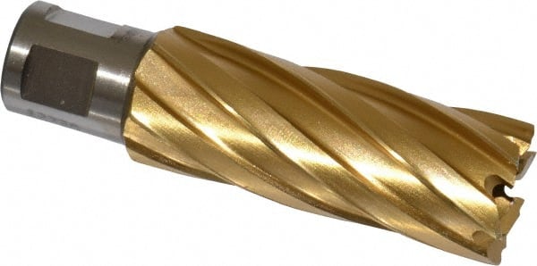 Hougen - 15/16" Diam x 2" Deep High Speed Steel Annular Cutter - Exact Tool & Supply