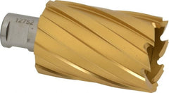 Hougen - 1-5/8" Diam x 2" Deep High Speed Steel Annular Cutter - Exact Tool & Supply