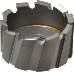 Hougen - 1-1/2" Diam x 1/2" Deep High Speed Steel Annular Cutter - Exact Tool & Supply
