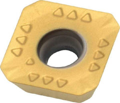 Kennametal - SEPT443 GB2 Grade KC725M Carbide Milling Insert - TiN/TiCN/TiN Finish, 3/16" Thick, 14mm Inscribed Circle, 1mm Corner Radius - Exact Tool & Supply