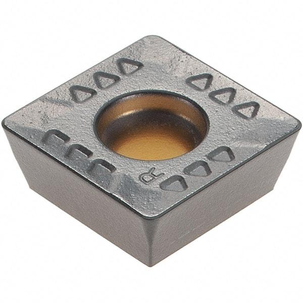 Kennametal - SDPT43 GB2 Grade KCK15 Carbide Milling Insert - TiN/TiCN/Al2O3 Finish, 3/16" Thick, 1/2" Inscribed Circle, 0.8mm Corner Radius - Exact Tool & Supply