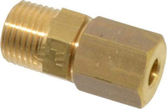 Legris - 4mm OD, Brass Male Connector - 300 Max Working psi, -40 to 210°F, Comp x MBSPT Ends - Exact Tool & Supply