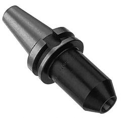 Collis Tool - BT30 Taper Shank 1" Hole End Mill Holder/Adapter - 2-1/4" Nose Diam, 3-9/16" Projection, 3/4-16 Drawbar - Exact Tool & Supply