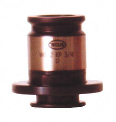 Bilz - 0.323" Tap Shank Diam, 0.242" Tap Square Size, 7/16" Tap, #1 Tapping Adapter - 0.2756" Projection, 0.669" Tap Depth, 1.1221" OAL, 3/4" Shank OD, Through Coolant, Series WE 1 KP - Exact Tool & Supply