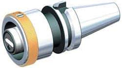 Kennametal - BT50 Outside Taper, HSK50 Inside Taper, BT to HSK Taper Adapter - 65mm Projection, 55mm Nose Diam, Through Coolant - Exact Tool & Supply