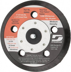 Dynabrade - 5" Diam Adhesive/PSA Disc Backing Pad - Medium Density, 13,000 RPM - Exact Tool & Supply