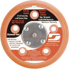 Dynabrade - 5" Diam Hook & Loop Disc Backing Pad - Medium Density, 13,000 RPM - Exact Tool & Supply