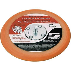 Dynabrade - 6" Diam Adhesive/PSA Disc Backing Pad - Soft Density, 13,000 RPM - Exact Tool & Supply