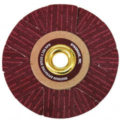 Dynabrade - 4" Diam 180 Grit Coated Sanding Star - Very Fine Grade, Arbor Mount - Exact Tool & Supply
