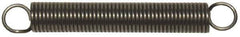 Gardner Spring - 0.42" OD, 1.4" Max Ext Len, 0.055" Wire Diam Spring - 7.4 Lb/In Rating, 1.4 Lb Init Tension - Exact Tool & Supply