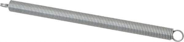 Gardner Spring - 1/2" OD, 15.58 Lb Max Load, 15.58" Max Ext Len, 0.0625" Wire Diam Spring - 2.27 Lb/In Rating - Exact Tool & Supply