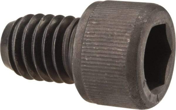 Value Collection - 7/16-14 UNC Hex Socket Drive, Socket Cap Screw - Alloy Steel, Black Oxide Finish, Fully Threaded, 5/8" Length Under Head - Exact Tool & Supply