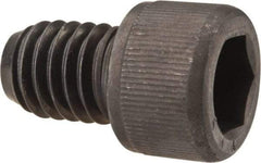Value Collection - 7/16-14 UNC Hex Socket Drive, Socket Cap Screw - Alloy Steel, Black Oxide Finish, Fully Threaded, 5/8" Length Under Head - Exact Tool & Supply