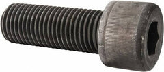 Value Collection - 1-1/4 - 7 UNC Hex Socket Drive, Socket Cap Screw - Alloy Steel, Black Oxide Finish, Fully Threaded, 3-1/2" Length Under Head - Exact Tool & Supply