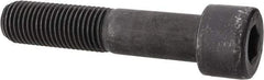 Value Collection - 1-1/4 - 7 UNC Hex Socket Drive, Socket Cap Screw - Alloy Steel, Black Oxide Finish, Partially Threaded, 6" Length Under Head - Exact Tool & Supply