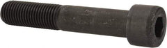 Value Collection - 1-1/4 - 7 UNC Hex Socket Drive, Socket Cap Screw - Alloy Steel, Black Oxide Finish, Partially Threaded, 7" Length Under Head - Exact Tool & Supply
