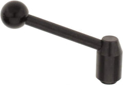 J.W. Winco - M10 x 1.5, 19mm Hub Diam, Steel Tapped Insert Adjustable Clamping Handle - Exact Tool & Supply
