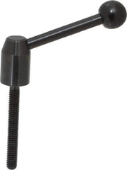 J.W. Winco - 5/16-18, 0.53" Hub Diam, Steel Threaded Stud Adjustable Clamping Handle - Exact Tool & Supply