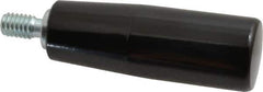 Value Collection - 5/16-18 Threaded Stem, Revolving Handwheel & Machine Handle - Phenolic Cylindrical Handle, 0.55" Long Steel Stem, 2.56" Handle Length, 3.21" OAL - Exact Tool & Supply