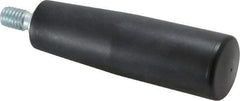 Value Collection - 3/8-16 Threaded Stem, Revolving Handwheel & Machine Handle - Technopolymer Cylindrical Handle, 0.63" Long Steel Stem, 3.54" Handle Length, 4.27" OAL - Exact Tool & Supply