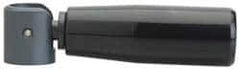 Value Collection - M6x1.0 Retractable Handle - Black Phenolic Plastic - Exact Tool & Supply
