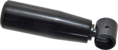 Value Collection - M6x1.0 Retractable Handle - Black Phenolic Plastic - Exact Tool & Supply