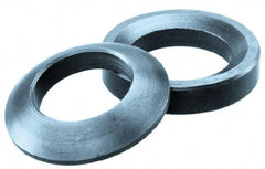 Gibraltar - 20mm Bolt, Type D, Case Hardened Steel, Female Spherical Washer - 23.2mm Female Inside x 36mm Female Outside Diameter, 7.5mm Thick - Exact Tool & Supply