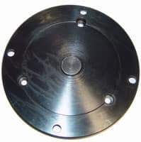 Phase II - 6" Table Compatibility, 5" Chuck Diam, Chuck Adapter Plate - For Use with Phase II Rotary Table - Exact Tool & Supply