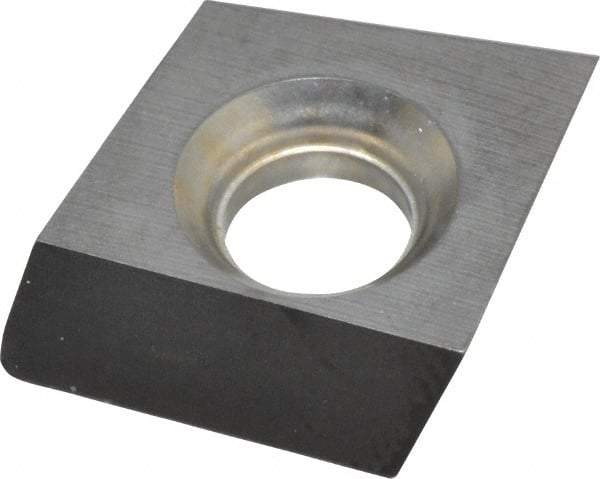 Kennametal - 4.21103611 Grade K125M Carbide Milling Insert - Uncoated, 0.158" Thick, 0.4331" Inscribed Circle - Exact Tool & Supply