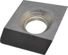 Kennametal - 4.21103611 Grade K125M Carbide Milling Insert - Uncoated, 0.158" Thick, 0.4331" Inscribed Circle - Exact Tool & Supply