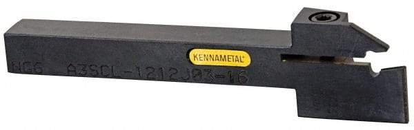 Kennametal - A4SC, Right Hand Cut, 1.063" Max Workpc Diam, A4..15.. Insert, Indexable Cutoff Toolholder - 0.532 Max Depth of Cut, 16mm Shank Width, 16mm Shank Height, 114mm OAL - Exact Tool & Supply