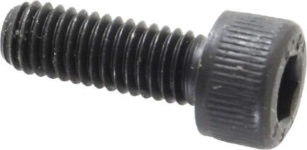 Value Collection - M5x0.80 Metric Coarse Hex Socket Drive, Socket Cap Screw - Grade 12.9 Alloy Steel, Black Oxide Finish, Fully Threaded, 14mm Length Under Head - Exact Tool & Supply
