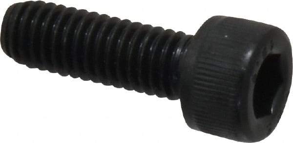 Value Collection - M6x1.00 Metric Coarse Hex Socket Drive, Socket Cap Screw - Grade 12.9 Alloy Steel, Black Oxide Finish, Fully Threaded, 18mm Length Under Head - Exact Tool & Supply