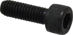 Value Collection - M6x1.00 Metric Coarse Hex Socket Drive, Socket Cap Screw - Grade 12.9 Alloy Steel, Black Oxide Finish, Fully Threaded, 18mm Length Under Head - Exact Tool & Supply