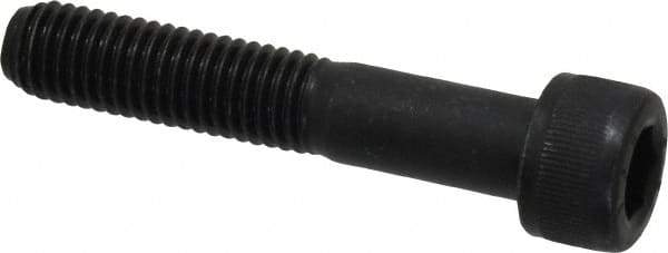 Value Collection - M10x1.50 Metric Coarse Hex Socket Drive, Socket Cap Screw - Grade 12.9 Alloy Steel, Black Oxide Finish, Partially Threaded, 55mm Length Under Head - Exact Tool & Supply