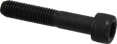 Value Collection - M10x1.50 Metric Coarse Hex Socket Drive, Socket Cap Screw - Grade 12.9 Alloy Steel, Black Oxide Finish, Partially Threaded, 55mm Length Under Head - Exact Tool & Supply