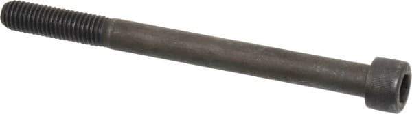 Value Collection - M10x1.50 Metric Coarse Hex Socket Drive, Socket Cap Screw - Grade 12.9 Alloy Steel, Black Oxide Finish, Partially Threaded, 120mm Length Under Head - Exact Tool & Supply