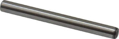Value Collection - 3mm Diam x 30mm Pin Length Alloy Steel Standard Dowel Pin - C 58-62 Hardness, 3,340 Lb Breaking Strength, 1 Rounded End - Exact Tool & Supply