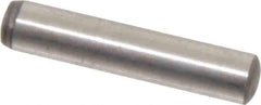 Value Collection - 5mm Diam x 25mm Pin Length Alloy Steel Standard Dowel Pin - C 58-62 Hardness, 9,270 Lb Breaking Strength, 1 Rounded End - Exact Tool & Supply