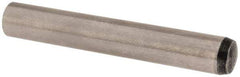 Value Collection - 6mm Diam x 40mm Pin Length Alloy Steel Standard Dowel Pin - C 58-62 Hardness, 13,300 Lb Breaking Strength, 1 Rounded End - Exact Tool & Supply